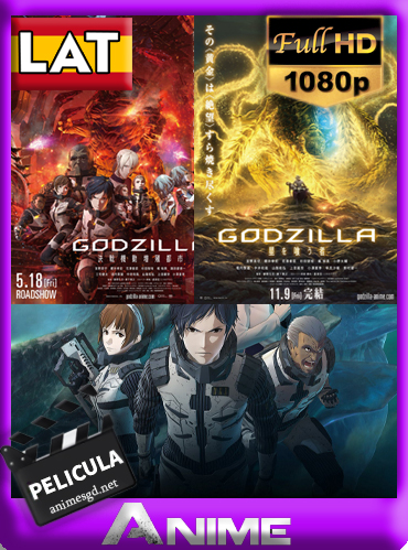 Godzilla: Trilogía (2017-2018)[1080P][Latino][GoogleDrive][Darksider21]