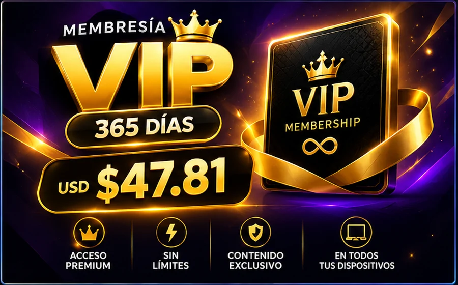 Membresía VIP 365 Días | AnimesGD